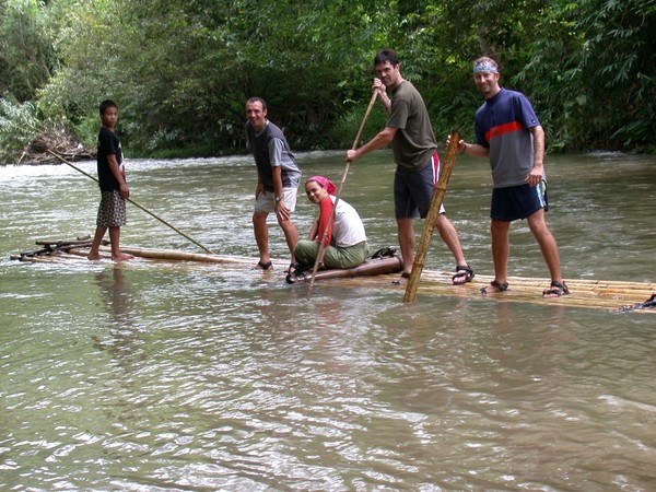 Bamboo Rafting